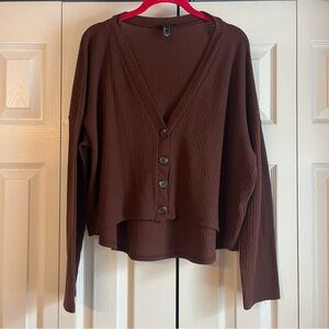 Forever 21 Button-Up Women's Sweater